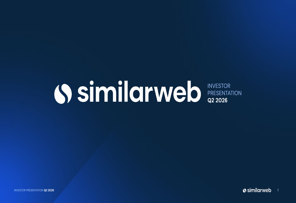 Similarweb Q2 2026 slides