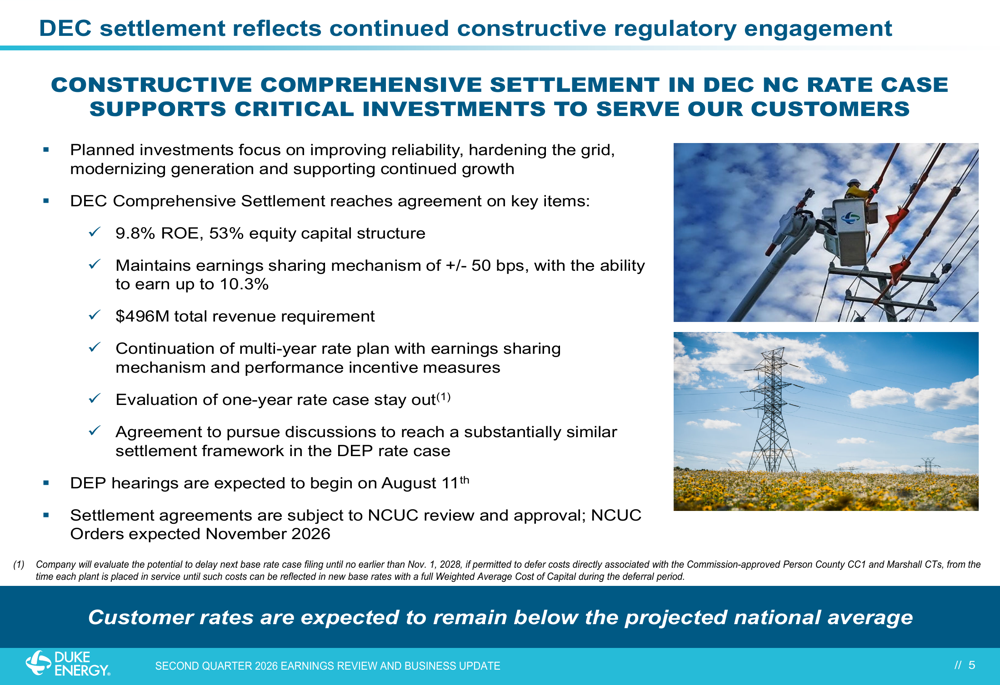 Duke Energy Q2 2026 slides: EPS beats amid data center boom By ...