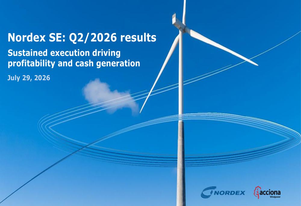 Nordex Q2 2026 slides