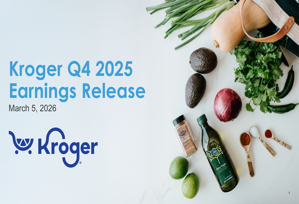 Kroger Q4 2025 slides