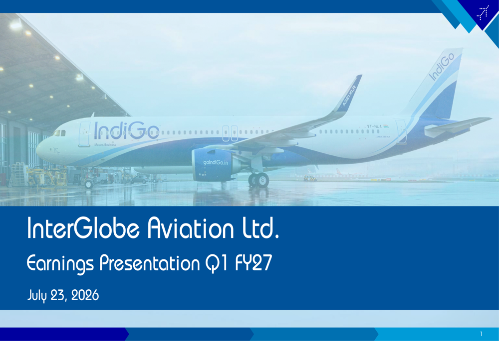 IndiGo Q1 FY27 slides