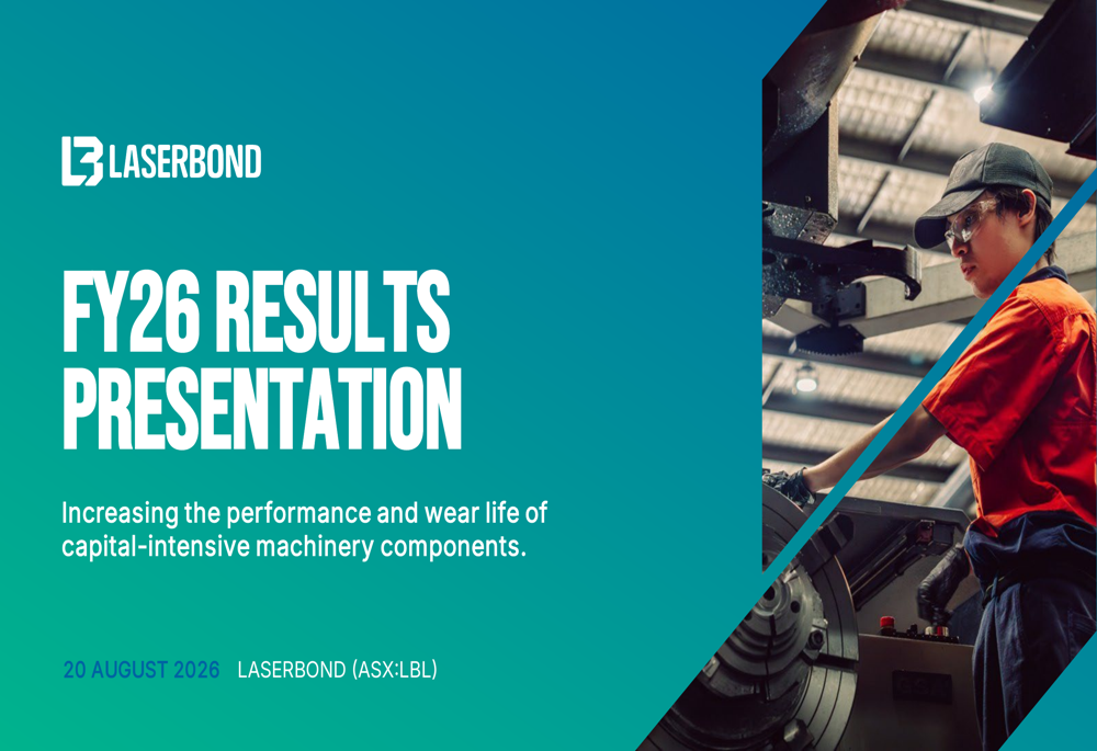 Laserbond FY26 slides