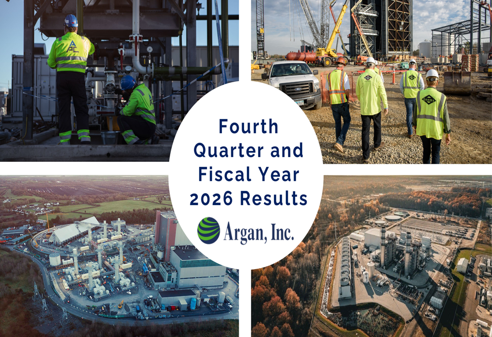 Argan Q4 FY2026 slides