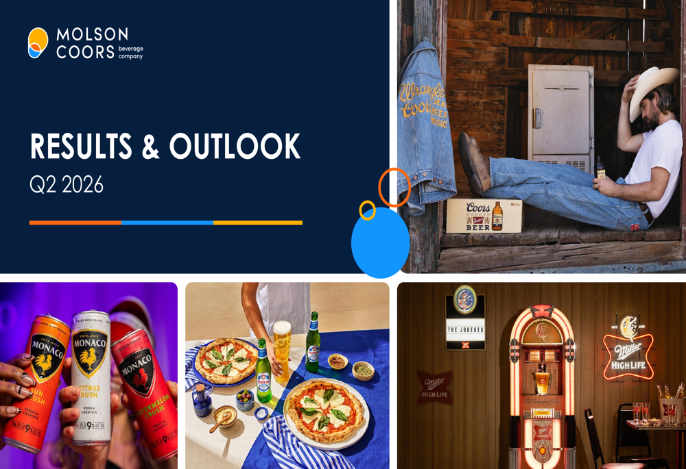 Molson Coors Q2 2026 slides