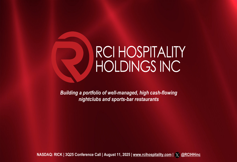 RCI Hospitality Q3 2025 slides