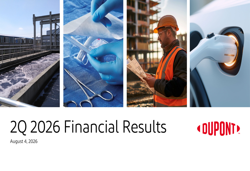 DuPont Q2 2026 presentation