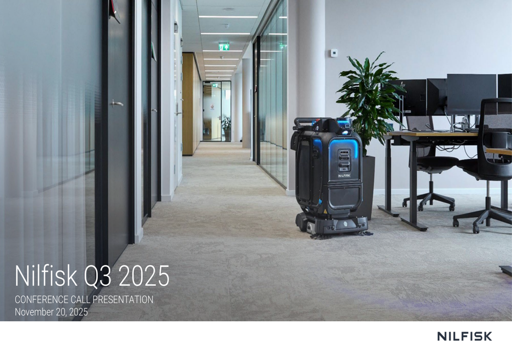 Nilfisk Q3 2025 slides