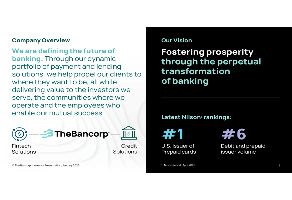 バンコープ2026年1月スライド：収益後退の中でのフィンテック変革