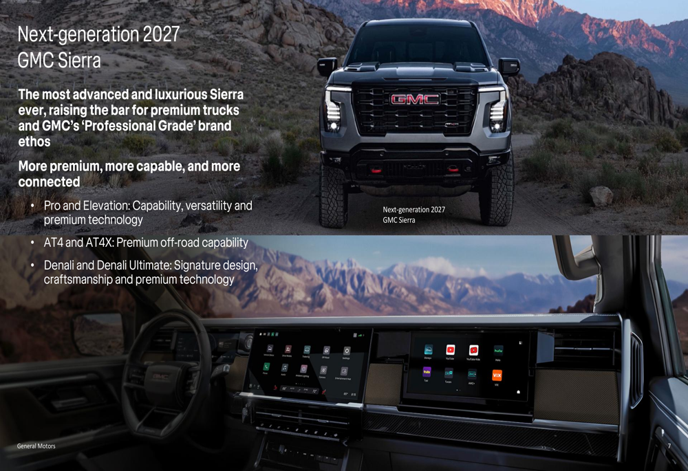 Enhance Execution GM Q3 2026 slides: strong execution, raised guidance, new truck launch ...