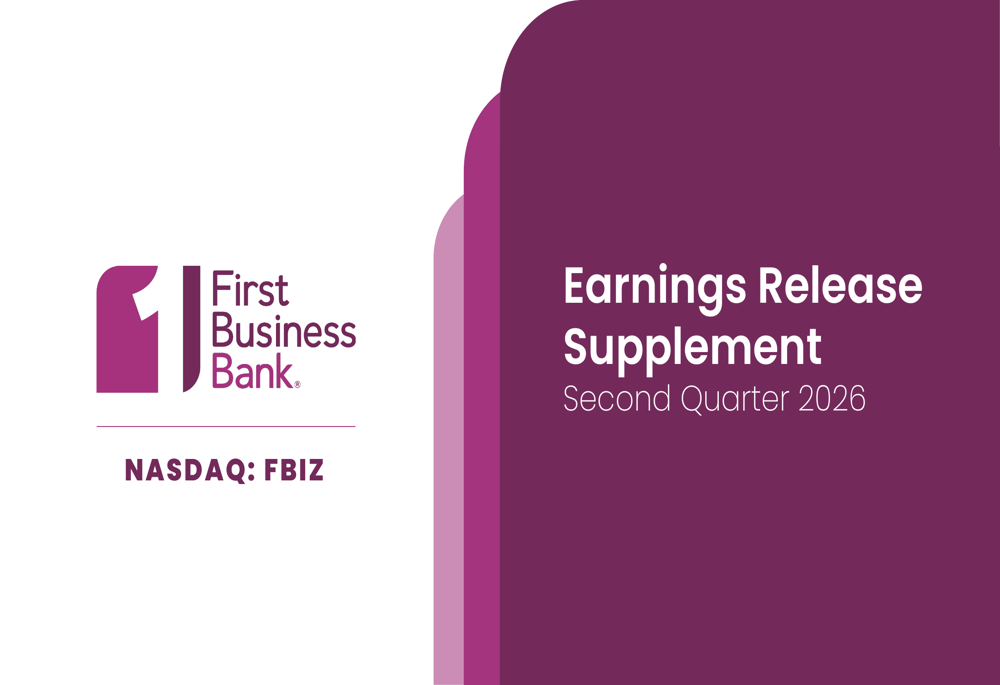 First Business Bank Q2 2026 slides