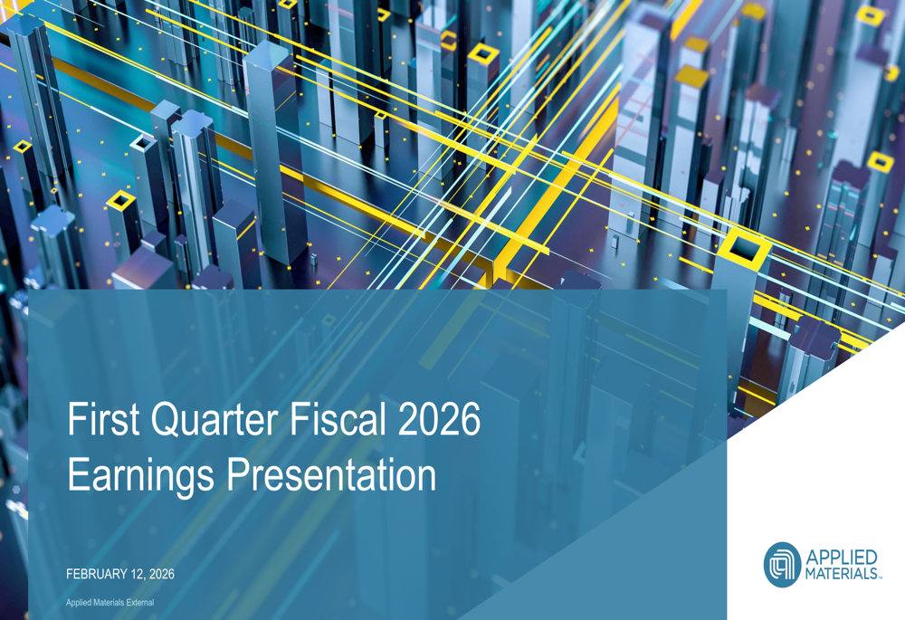 Applied Materials Q1 2026 slides