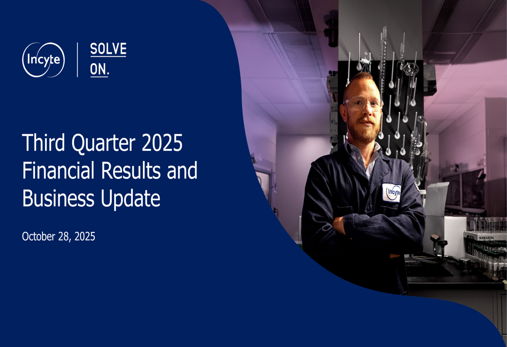 Incyte Q3 2025 slides