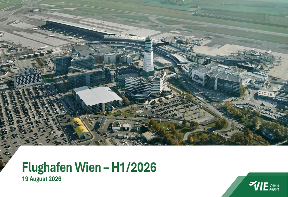 Vienna Airport H1 2026 slides