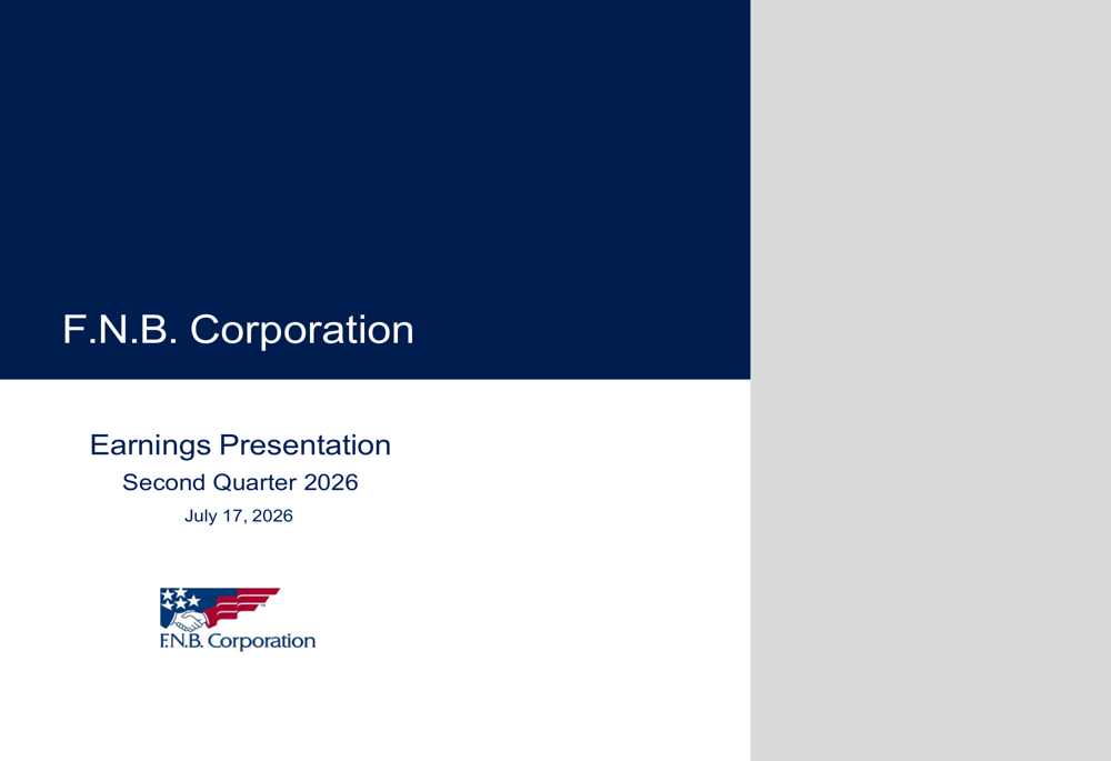 F.N.B. Q2 2026 slides