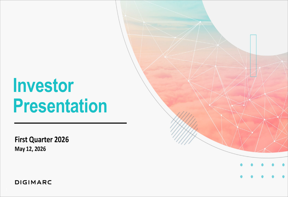 Digimarc Q1 2026 slides