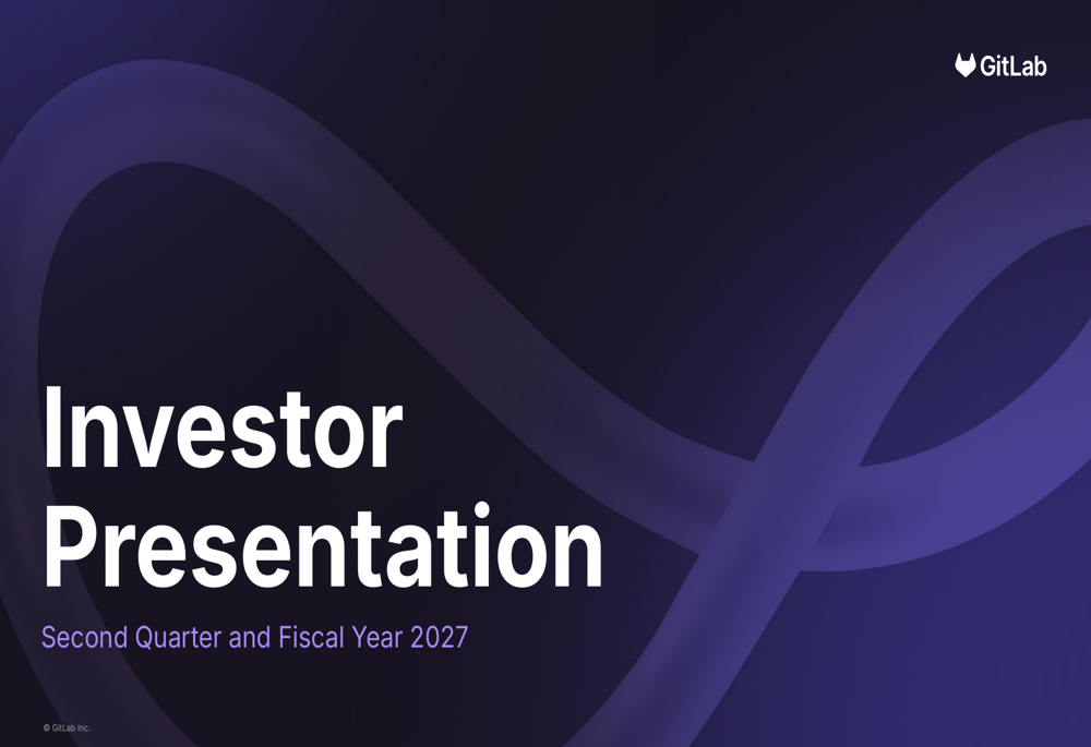 GitLab Q2 FY27 slides