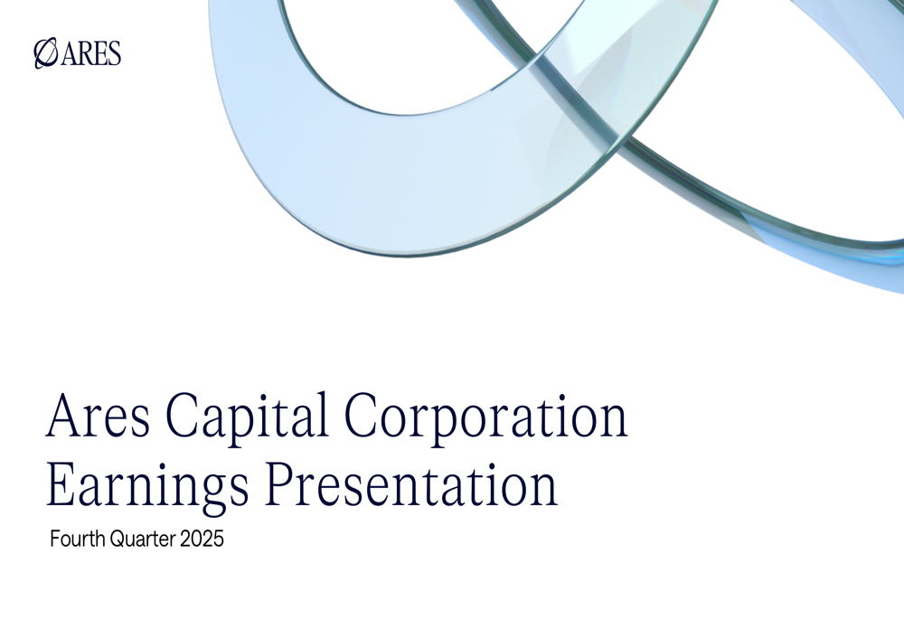 Ares Capital Q4 2025 slides