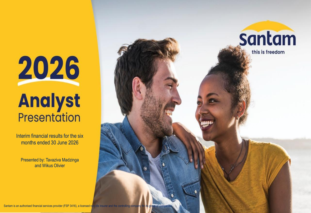 Santam H1 2026 slides