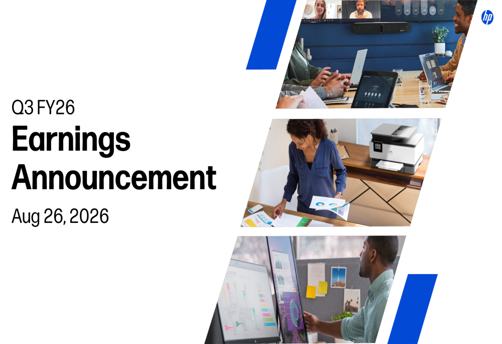 HP Q3 FY26 slides