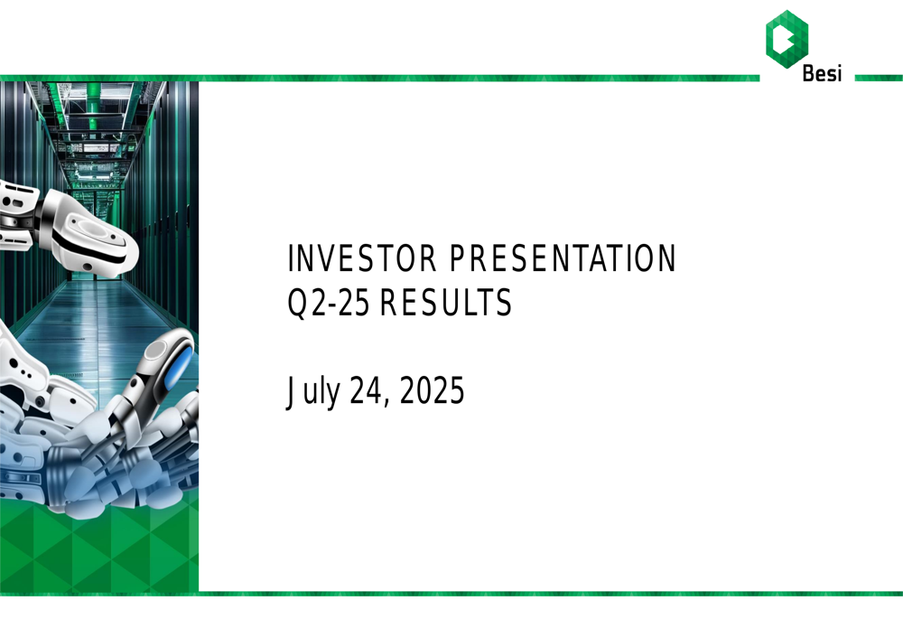 BE Semiconductor Q2 2025 slides