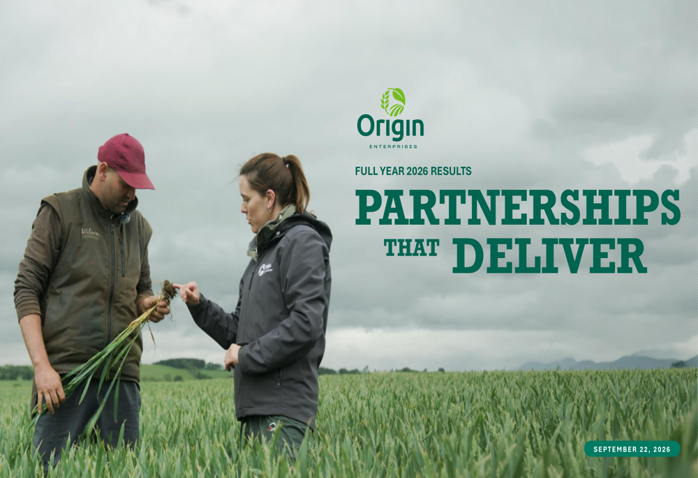 Origin Enterprises FY26 slides