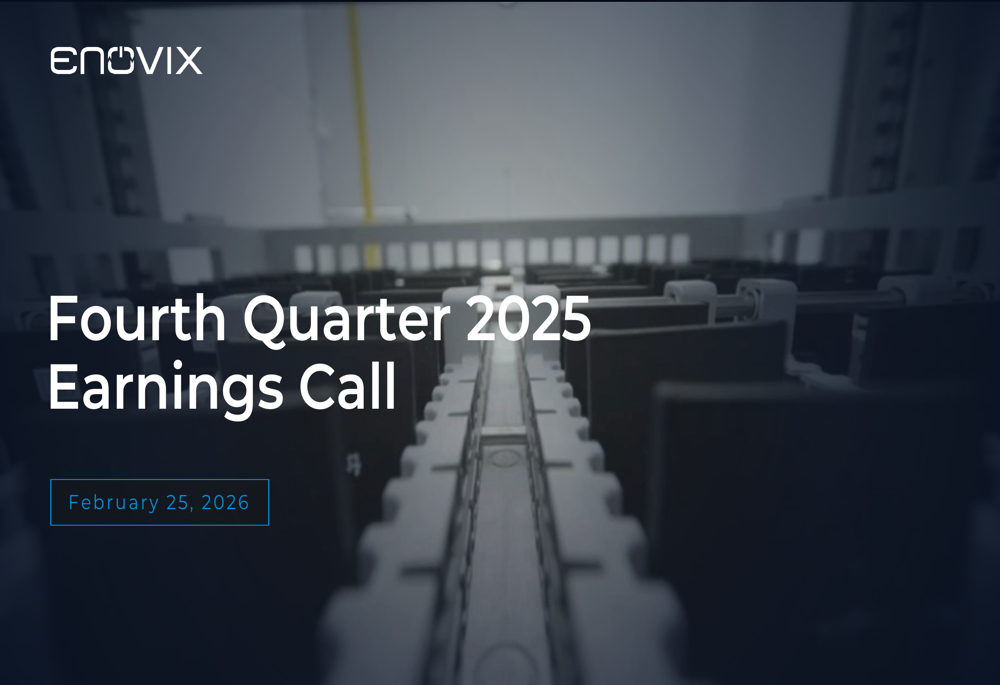 Enovix Q4 2025 slides