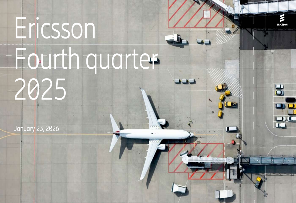 Ericsson Q4 2025 presentation slides