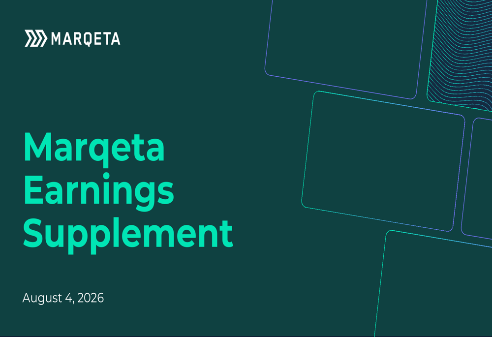 Marqeta Q2 2026 slides