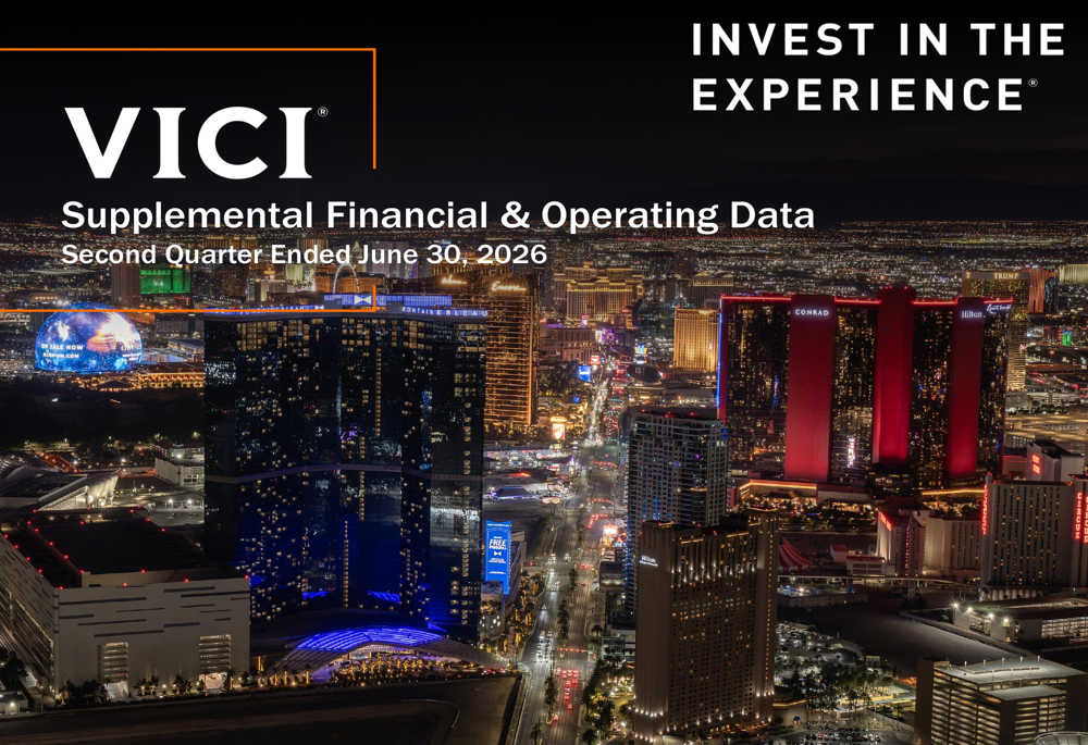 VICI Properties Q2 2026 slides