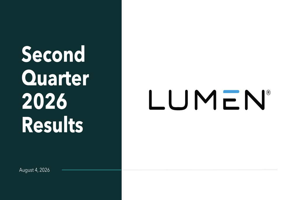 Lumen Q2 2026 slides