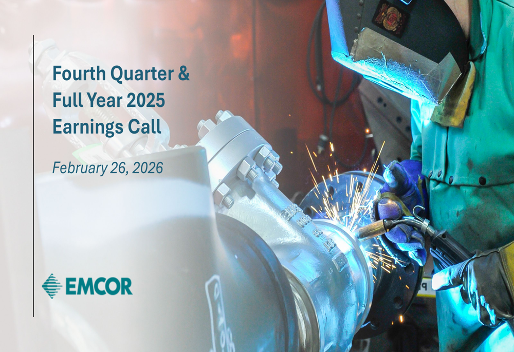 EMCOR Q4 2025 slides