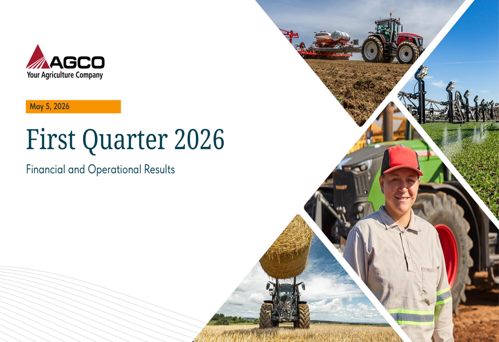 AGCO Q1 2026 slides