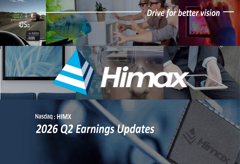Himax Q2 2026 slides