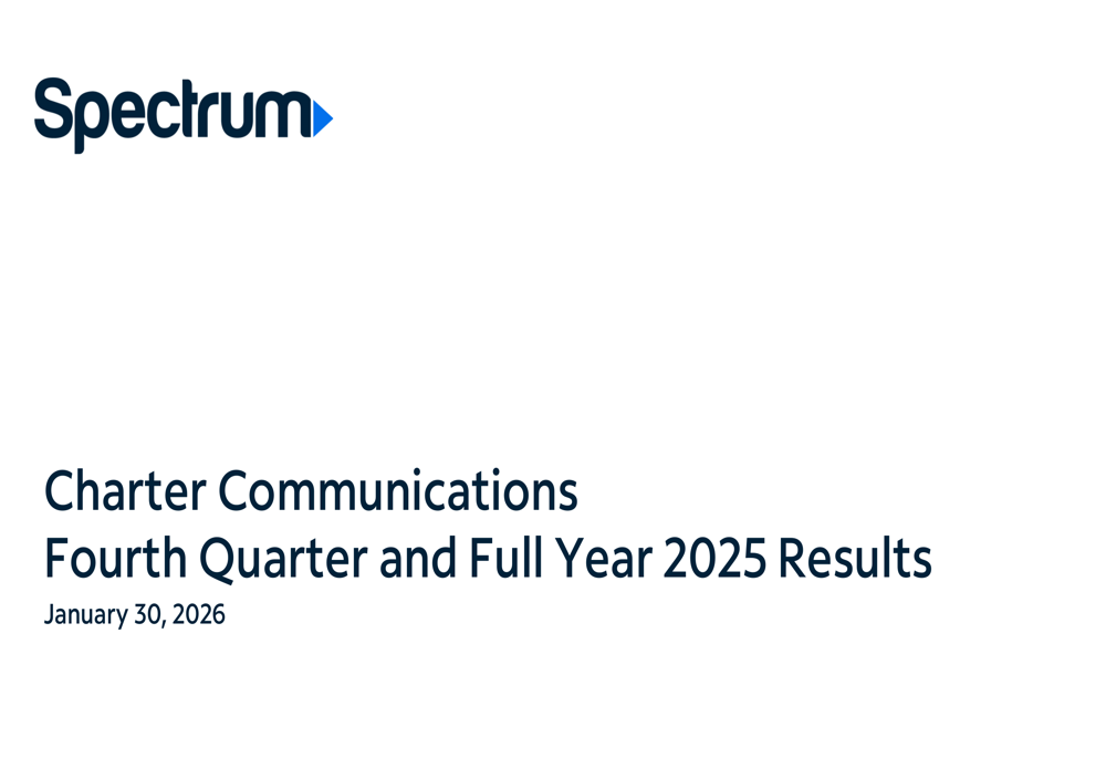 Charter Communications Q4 2025 slides
