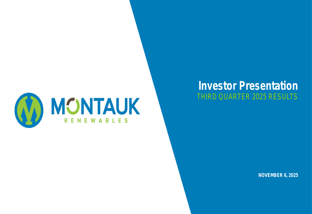 Montauk Renewables Q3 2025 slides: EPS beats despite revenue challenges
