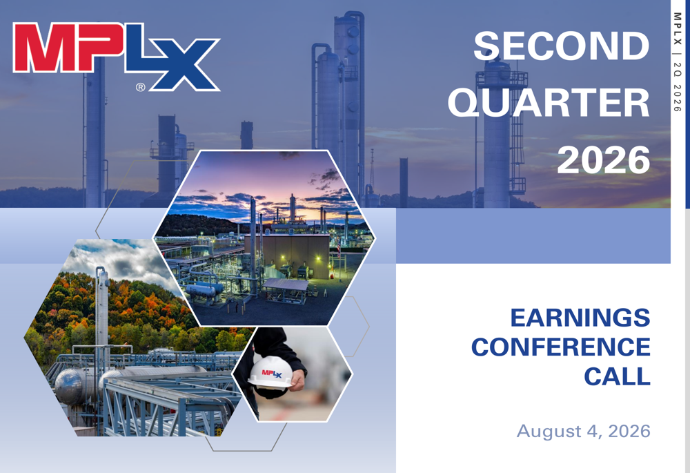MPLX Q2 2026 slides