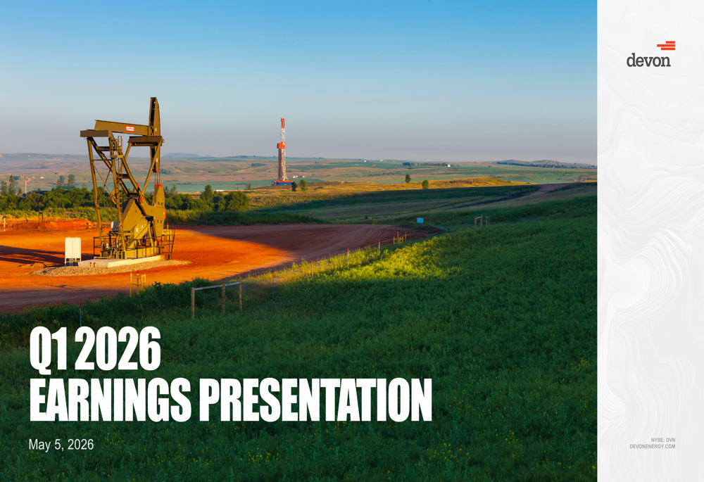 Devon Energy Q1 2026 slides