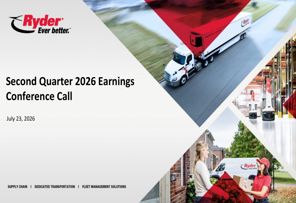 Ryder Q2 2026 slides