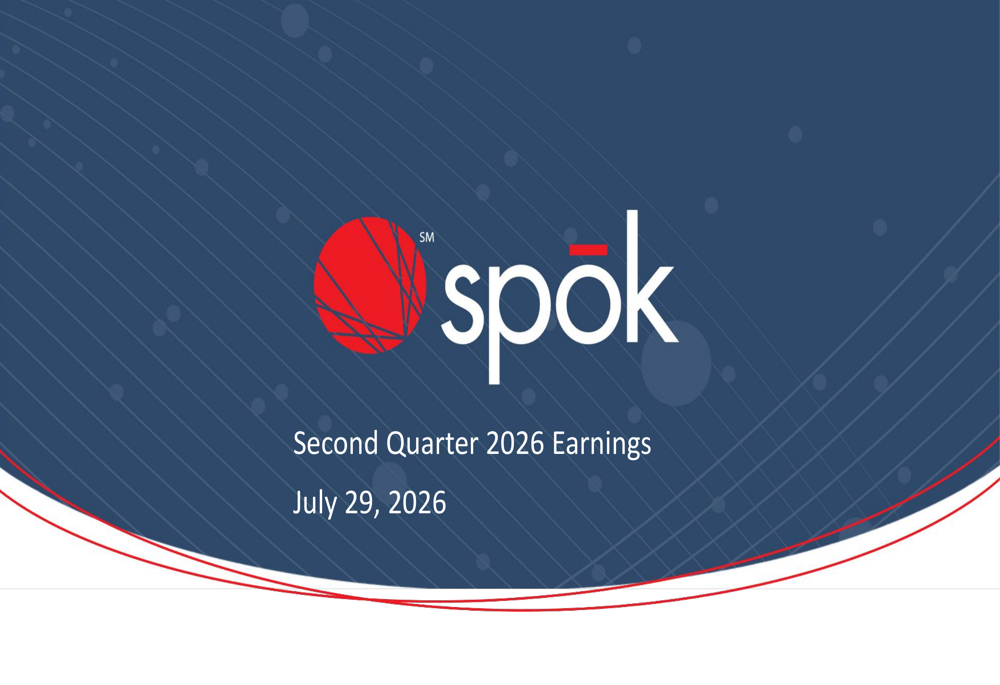 Spok Q2 2026 slides