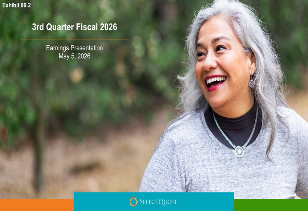 SelectQuote Q3 FY2026 slides