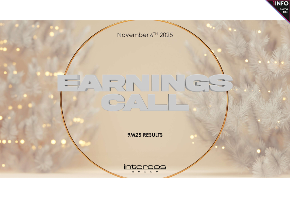 Intercos Q3 2025 slides