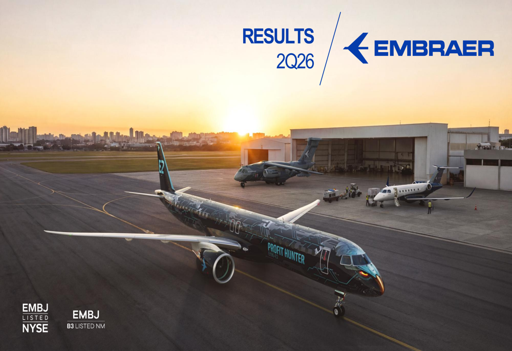 Embraer Q2 2026 slides