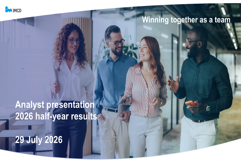 IMCD HY 2026 slides