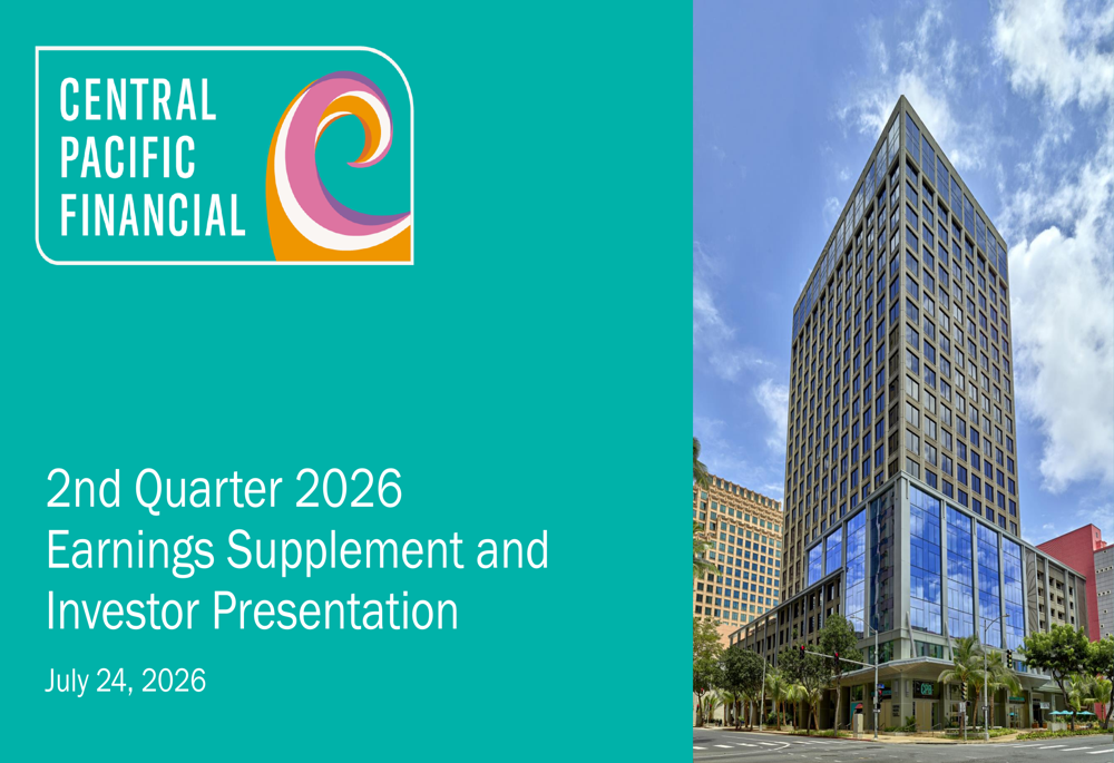 Central Pacific Q2 2026 slides