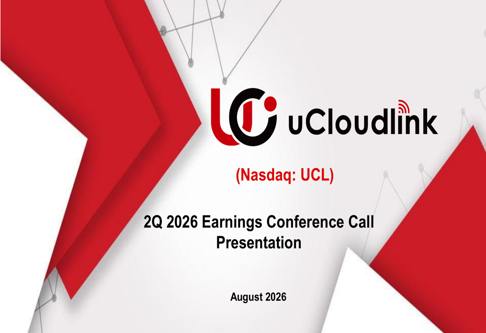 uCloudlink Q2 2026 slides