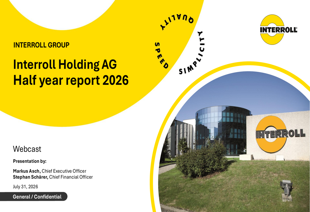Interroll H1 2026 slides