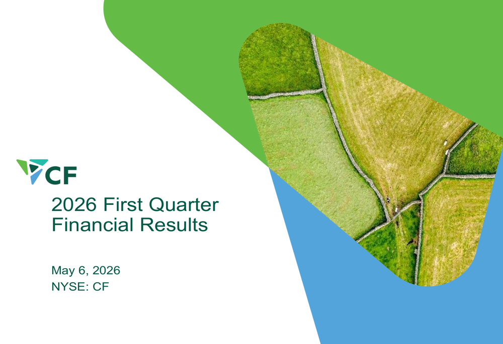 CF Industries Q1 2026 slides