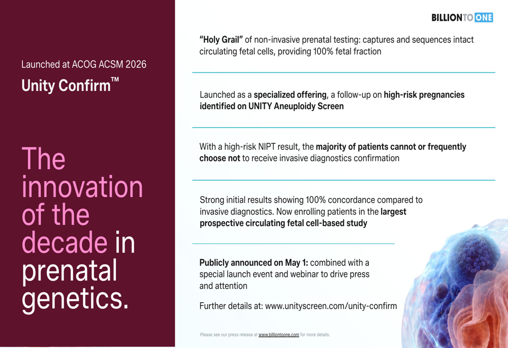 Unity Confirm BillionToOne Q1 2026 slides: 84% revenue surge, 73% gross margin By ...