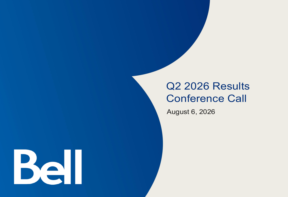BCE Q2 2026 slides